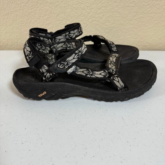 Teva Women's Hurricane IV Sandal Size 11 Strappy Adjustable Sport Outdoor Black - Picture 4 of 11